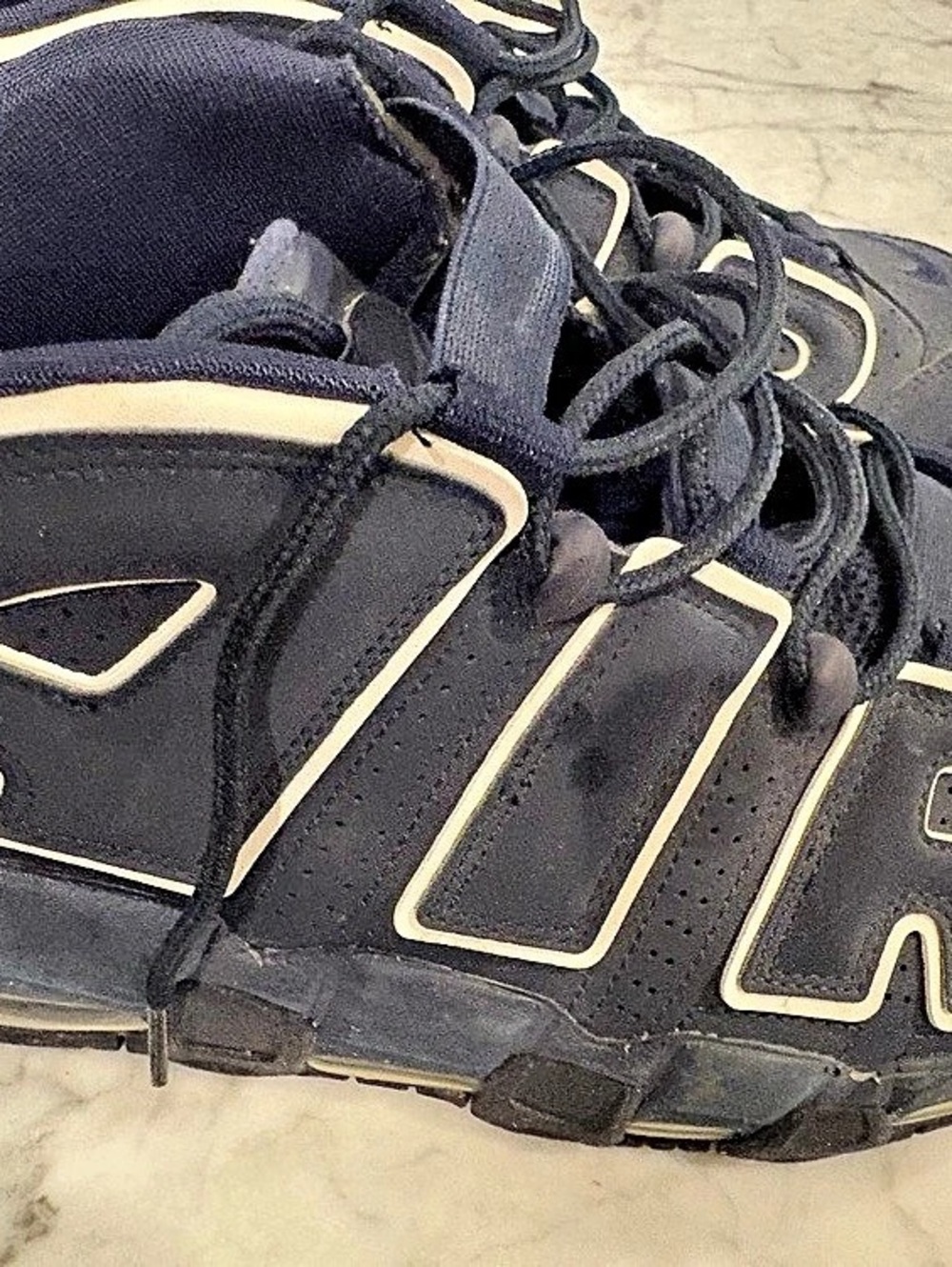 Nike Air More Uptempo Black & Gold US 12 Sneakers